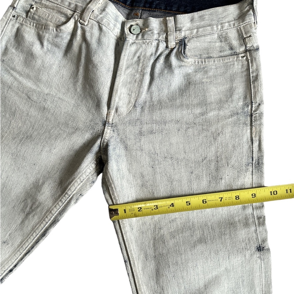 RARE Maison Margiela for H&M White Paint Jeans US29 - Picture 13 of 14